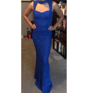 Blue prom/ formal dress